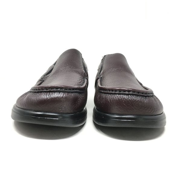 Men\'s NEW SAS Navigator Casual Loafers Shoes Size 11.5 Burgundy Leather Comfort main image 4